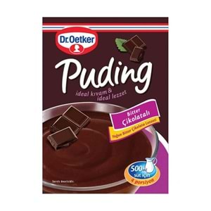 DR.OETKER TOZ PUDING 111 GR BITTER CIKOLATALI