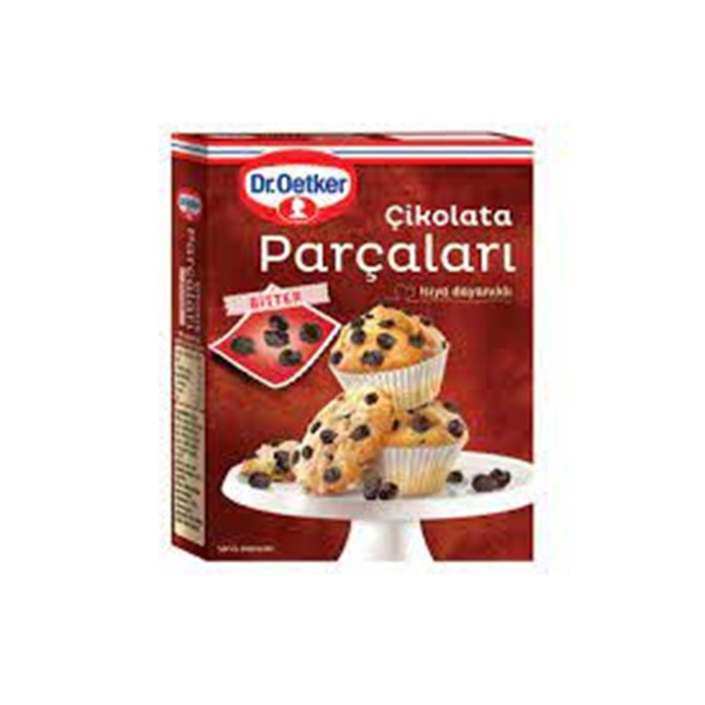 DR.OETKER CIKOLATA PARCALARI 70 GR