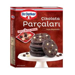 DR.OETKER CIKOLATA PARCALARI 70 GR SUTLU BITTER BY