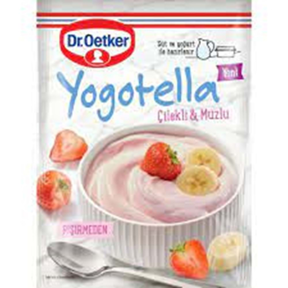 DR.OETKER YOGOTELLA 68 GR CILEKLI MUZLU