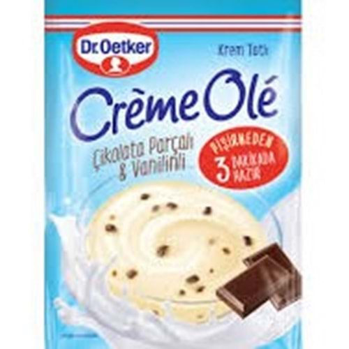 DR.OETKER CREME OLE 91 G ÇİKOLATA PARÇALI VANİLİNLİ