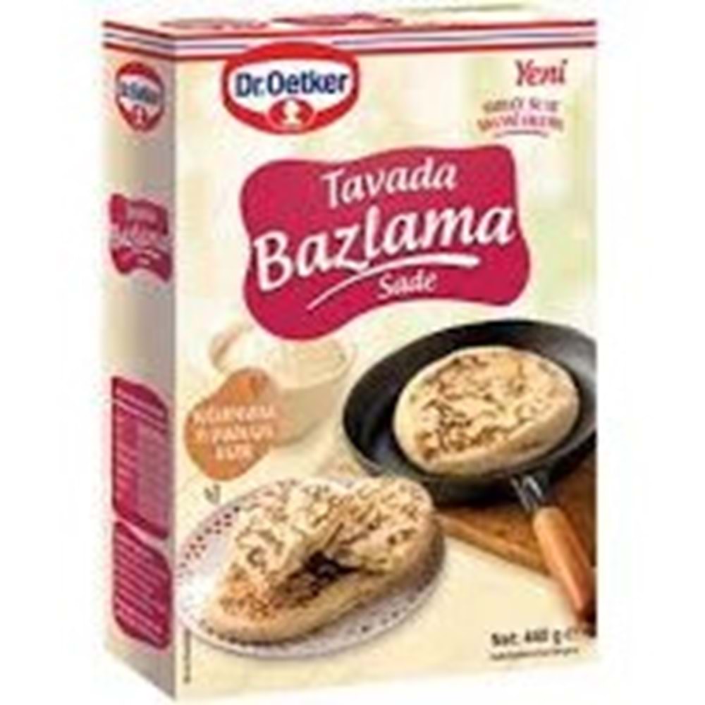 DR.OETKER TAVADA BAZLAMA 440 G SADE