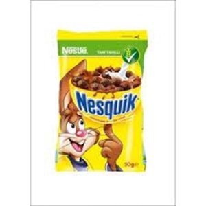 NESTLE NESQUİK MISIR GEVREĞİ 50 GR TAM TAHIL