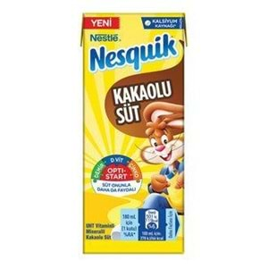 NESTLE NESQUIK AROMALI SUT 180 ML KAKAOLU