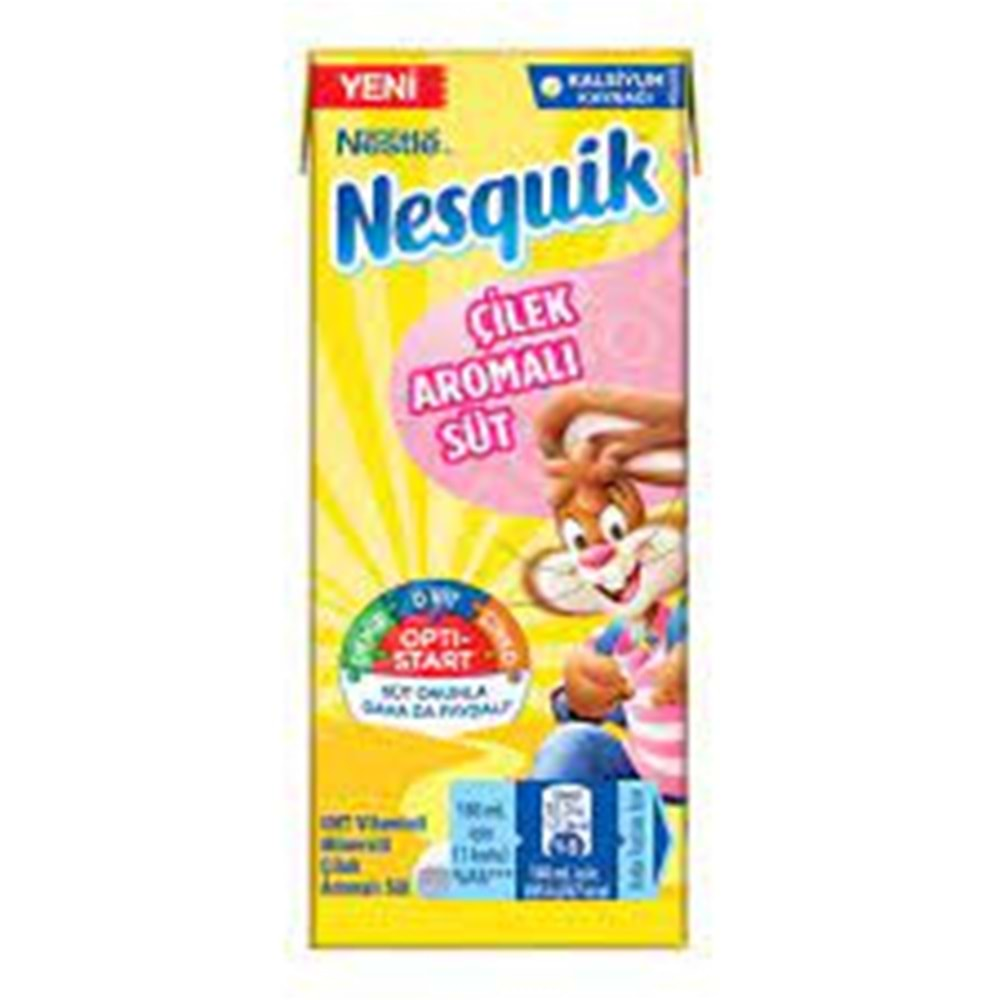 NESTLE NESQUIK AROMALI SUT 180 ML CILEKLI