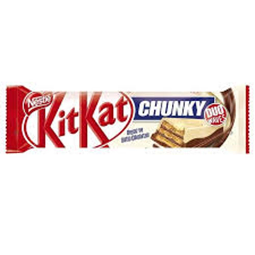 NESTLE KITKAT CHUNKY 38 GR BEYAZ