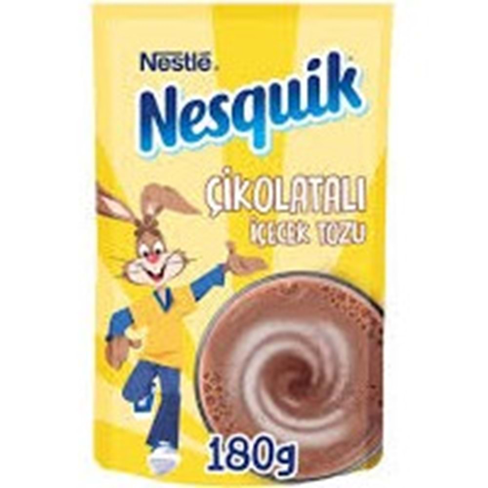 NESTLE NESQUIK TOZ ICECEK 180 GR CIKOLATALI