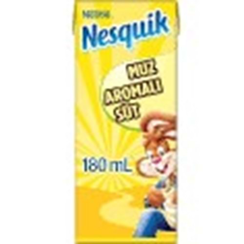 NESTLE NEQUİK MÜZLU SÜT 6 LI PAKET 6X180 ML