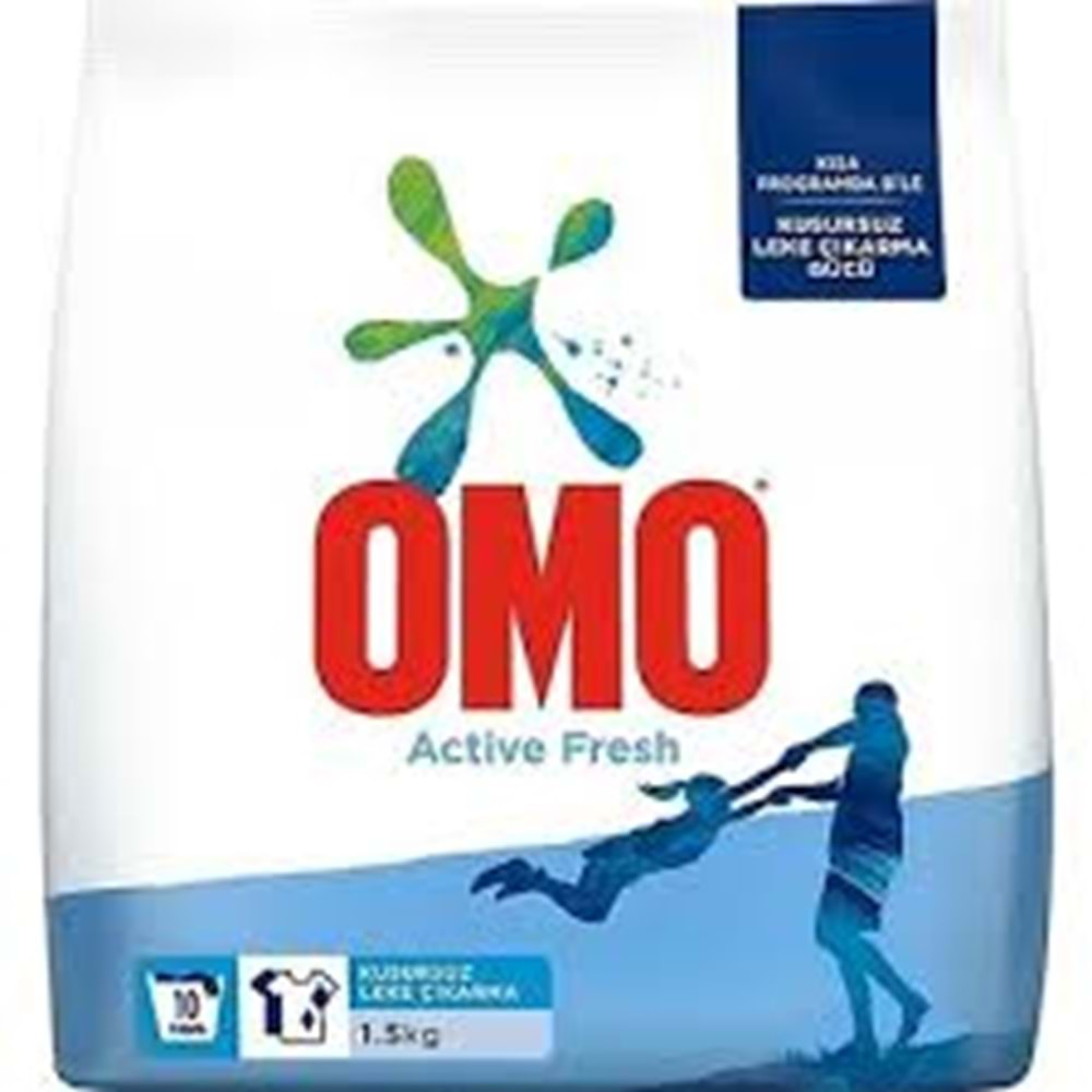 OMO MATIK 1,5 KG ACTIVE FRESH