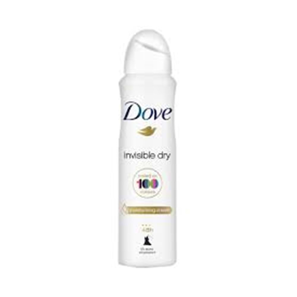 DOVE DEODORANT 150 ML INVISIBLE DRY