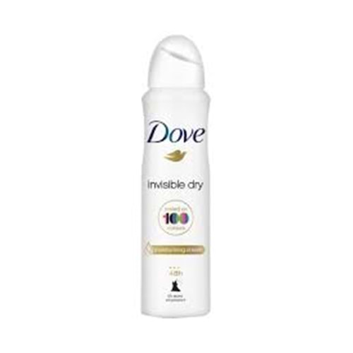 DOVE DEODORANT 150 ML INVISIBLE DRY