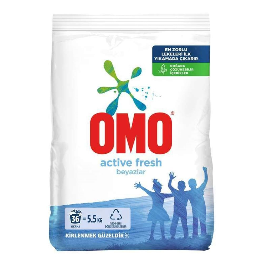 OMO MATIK 5,5 KG ACTIVE FRESH