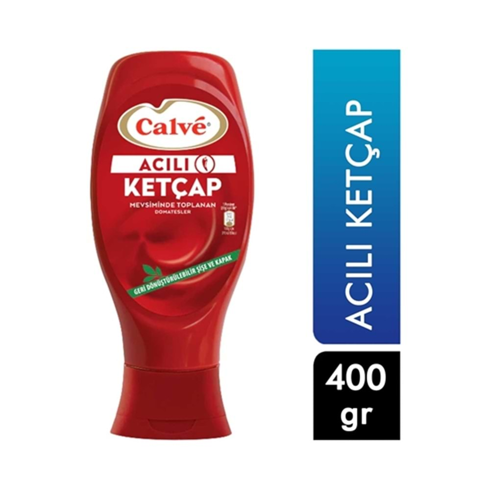 CALVE KETCAP 400 GR ACILI