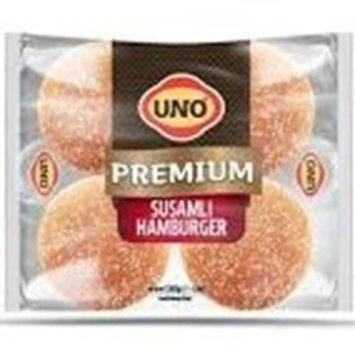 UNO PREMIUM SUSAMLI HAMBURGER EKMEGI 340 GR