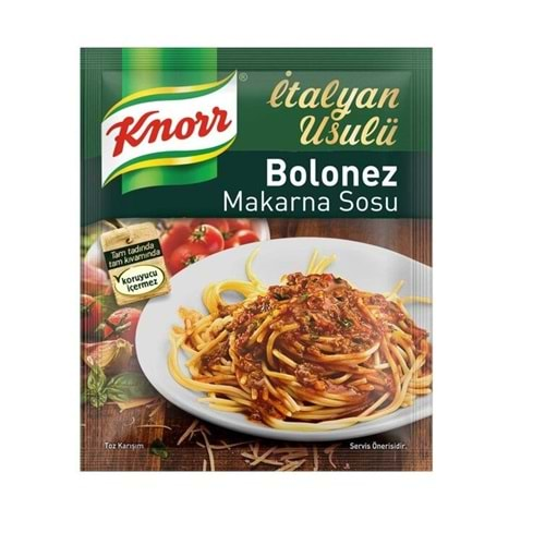 KNORR MAKARNA SOSU 52 GR DOMATESLI