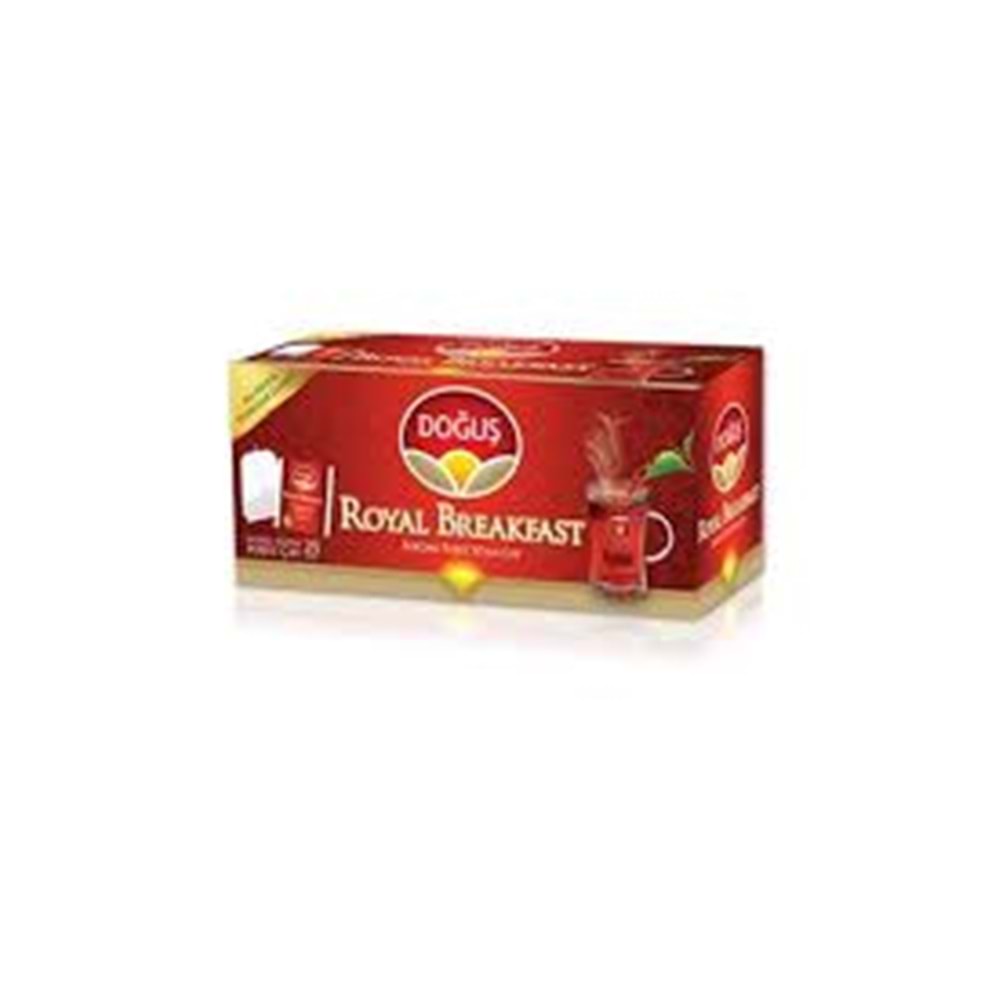 DOĞUŞ ROYAL BREAKFAST BARDAK ÇAY 25 ADET