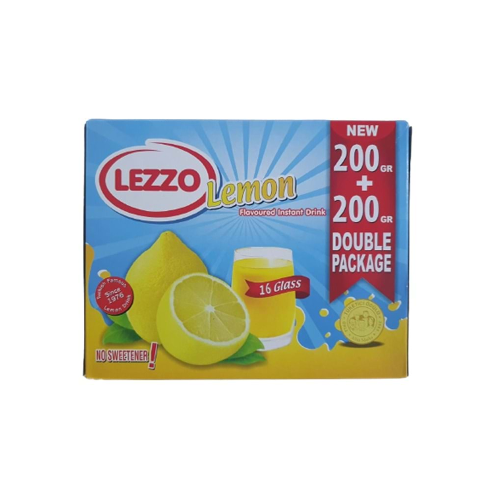 LEZZO TOZ ICECEK 2X200 GR LIMON