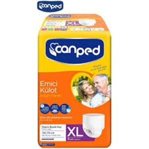 CANPED EMİCİ KÜLOT 8 ADET XL