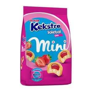 ÜLKER KEKSTRA JOLEBOL MINI 150 GR ÇİLEKLİ