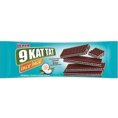 ÜLKER 9 KAT INCE GOFRET 114 GR HINDISTAN CEVIZLI