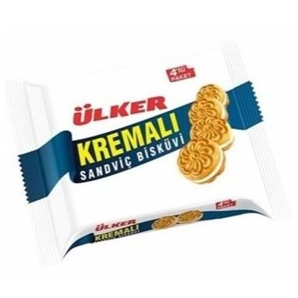 ÜLKER KREMALI BISKUVI 4 LU PAKET 244 GR