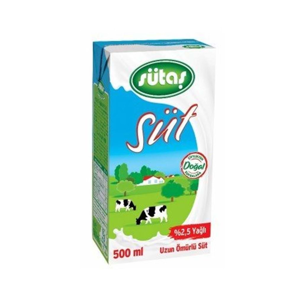 SÜTAŞ SUT 500 ML TAM YAGLI