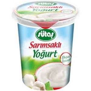 SÜTAŞ SARIMSAKLI YOĞURT 500 G