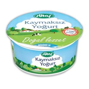 SÜTAŞ KAYMAKSIZ YOGURT 1000 GR