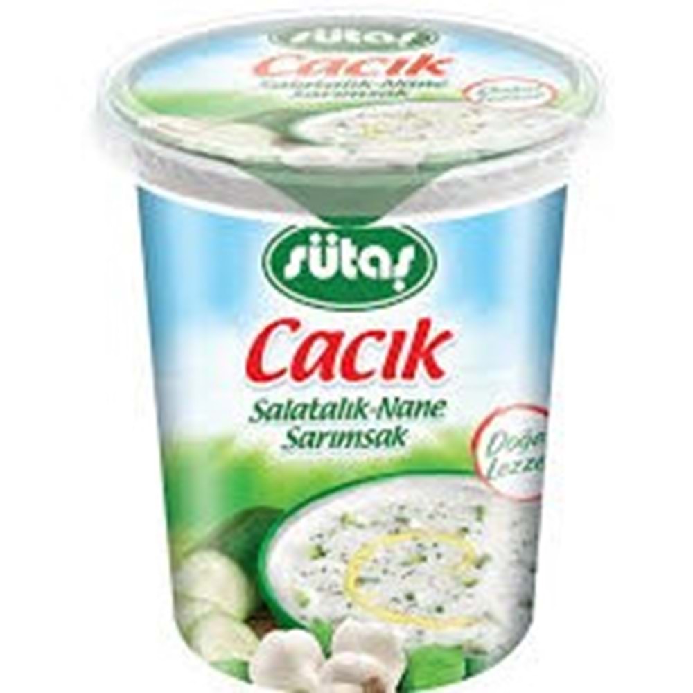 SÜTAŞ CACIK 500 G SALATALIK NANE SARIMSAK