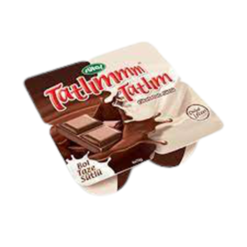 SÜTAŞ TATLIM PUDING 4X60 GR SUTLU CIKOLATALI