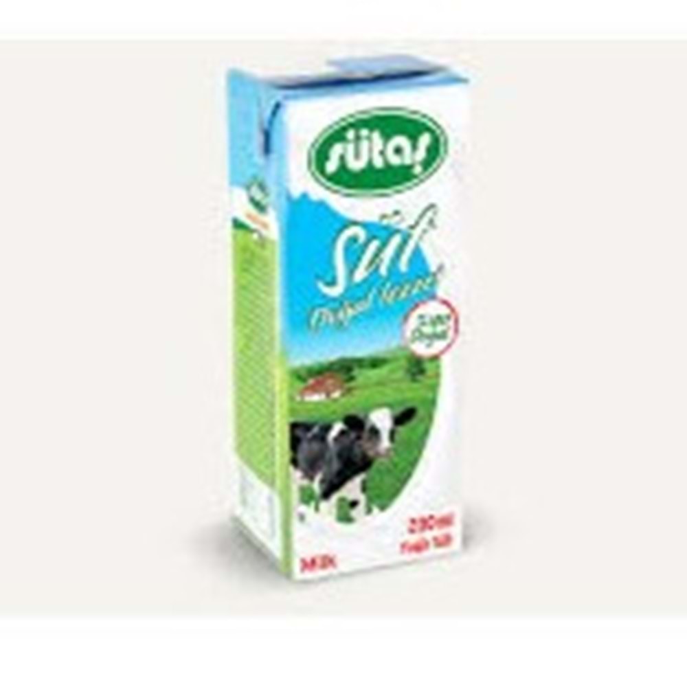SUTAS SUT 200 ML YARIM YAGLI