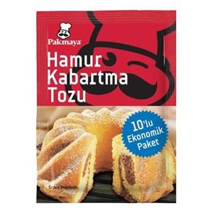 PAKMAYA HAMUR KABARTMA TOZU 10 LU PAKET