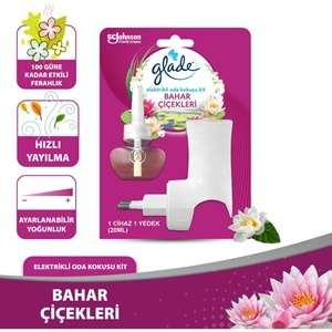 GLADE ELEKTRİKLİ ODA KOKUSU 20 ML BAHAR ÇİÇEKLERİ