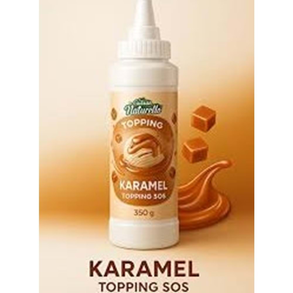GÜLSAN NATURELLA TOPPING KARAMELLİ SOS 350 G