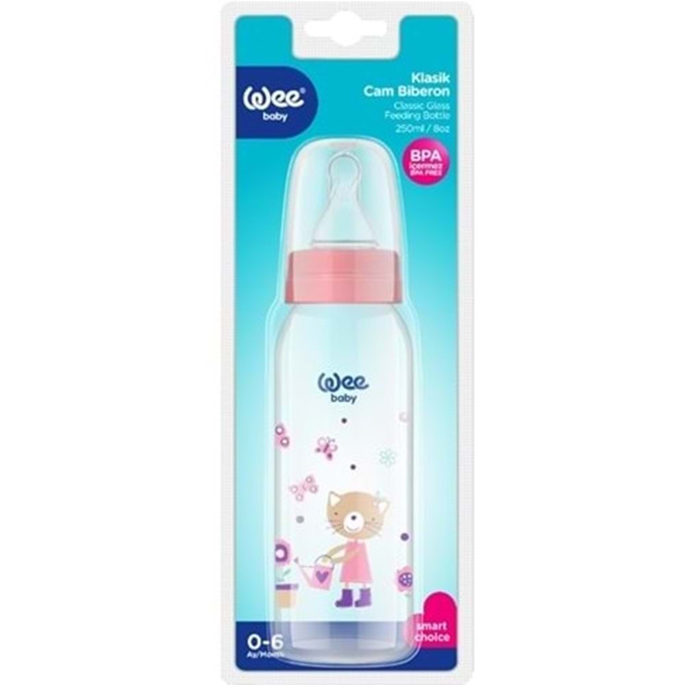 WEE BABY CAM BIBERON 250 ML ISIYA DAYANIKLI