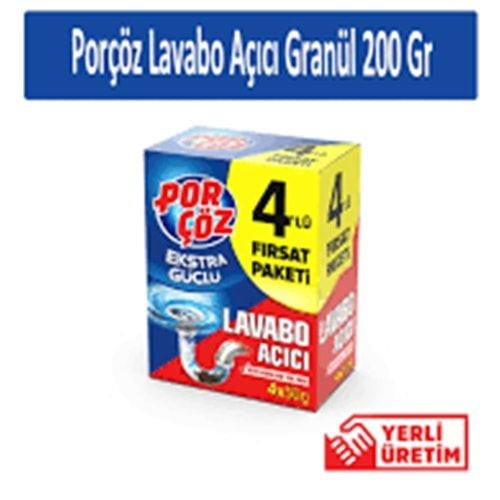 PORÇÖZ LAVABO AÇICI 4X50