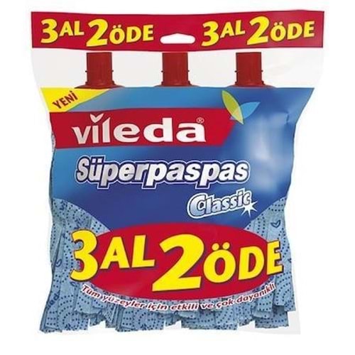 VİLEDA YEDEK PASPAS 3 LU KLASIK