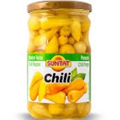 SUNTAT CHİLİ BİBERİYE TURŞUSU 620 G