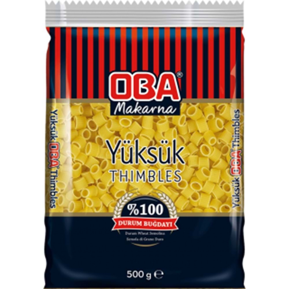 OBA MAKARNA 500 GR YUKSUK