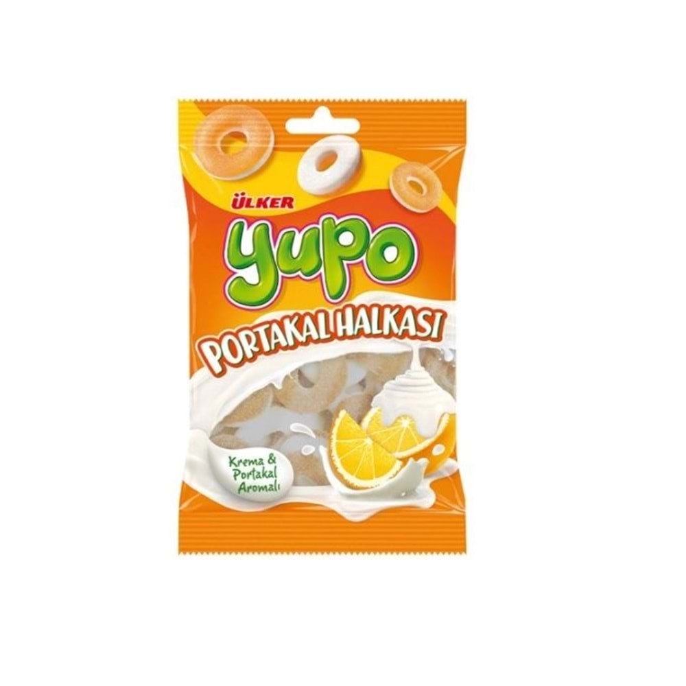 ÜLKER YUPO JELIBON 70 GR PORTAKAL HALKASI