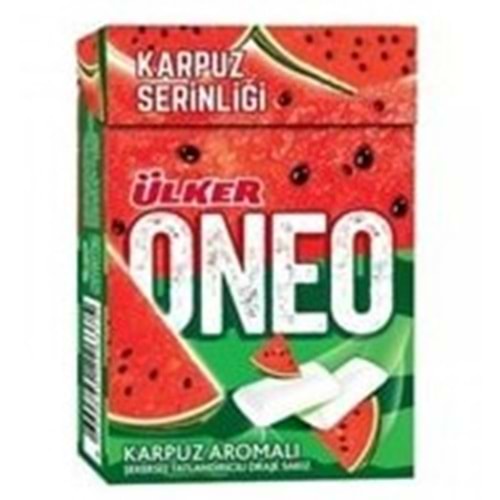 ÜLKER ONEO DRAJE SAKIZ 21 GR KARPUZ