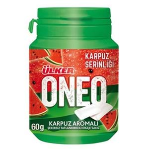 ÜLKER ONEO DRAJE SAKIZ 60 GR KARPUZLU