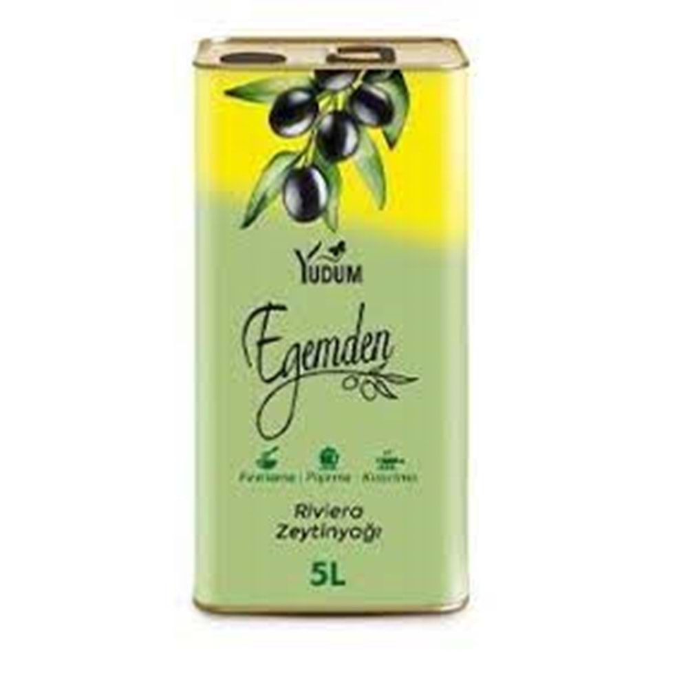 YUDUM EGEMDEN ZEYTIN YAGI 5 LT RIVIERA