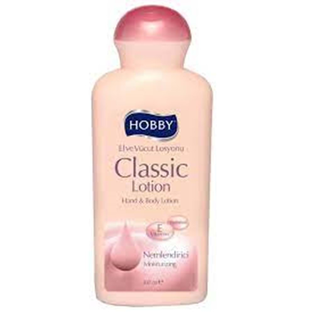 HOBBY EL VE VÜCUT LOSYONU 300 ML CLASSIC LOTION