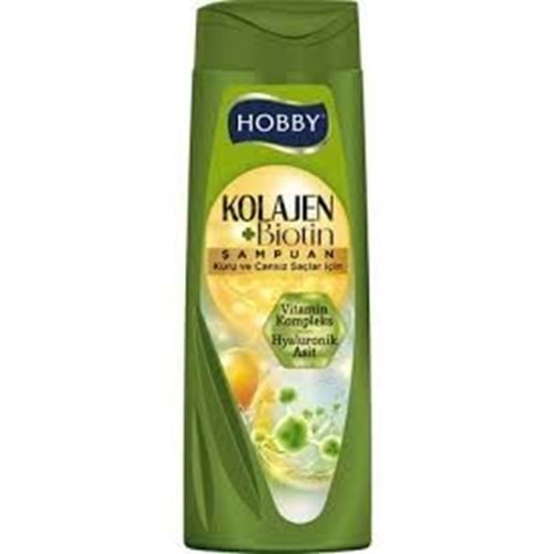 HOBBY ŞAMPUAN KOLAJEN BİOTİN 480 ML KURU VE CANSIZ SAÇLAR VİTAMİN KOMPLEX