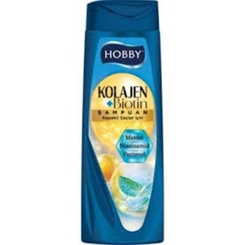 HOBBY ŞAMPUAN KOLAJEN BİOTİN 480 ML KEPEKLİ SAÇLAR MENTOL