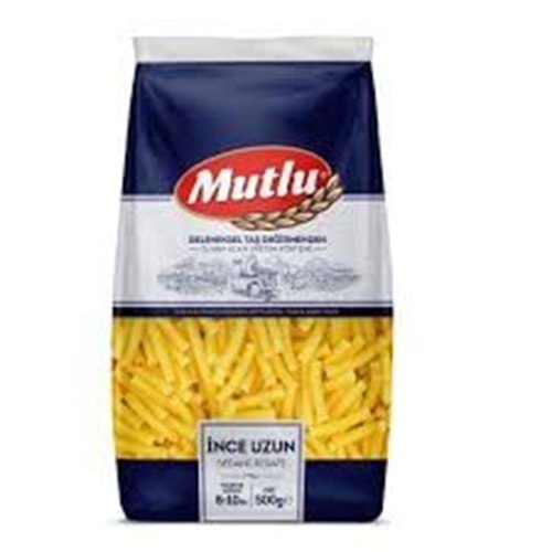 MUTLU MAKARNA 500 GR INCE UZUN
