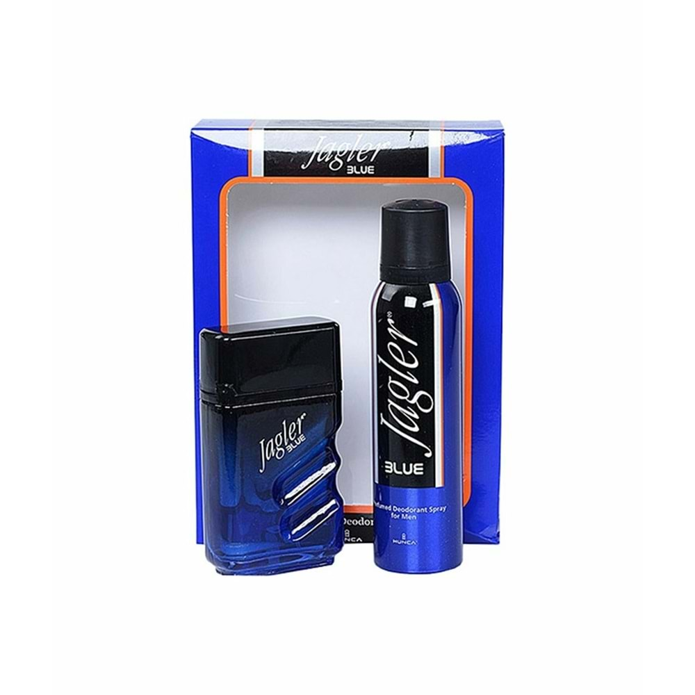 JAGLER BLUE DEO+PARFÜM SET 90%150 ML MEN