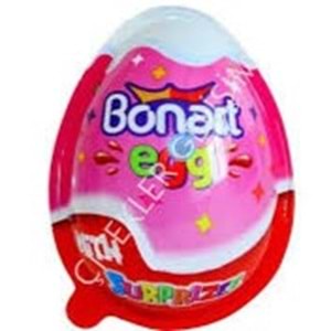 BONART EGG SUPRIZ YUMURTA 25 GR PEMBE