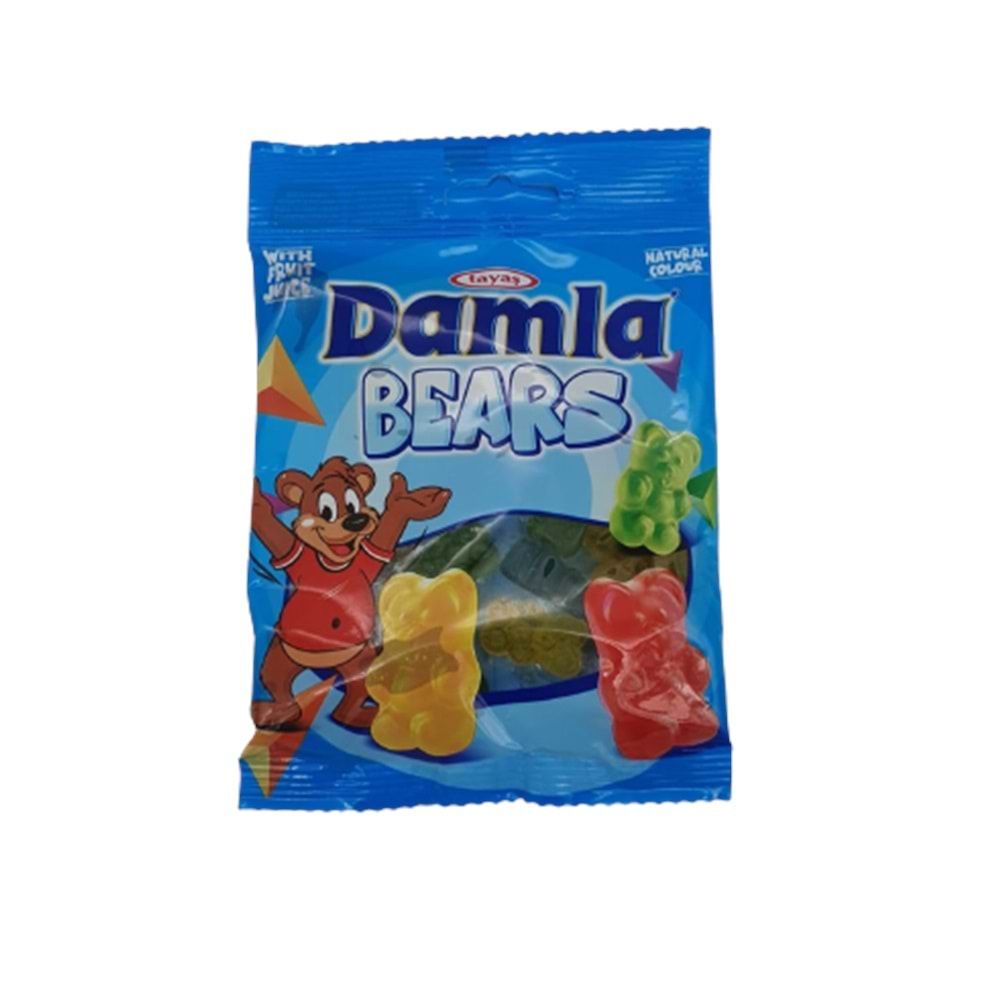 TAYAŞ DAMLA JELIBON 80 GR BEARS